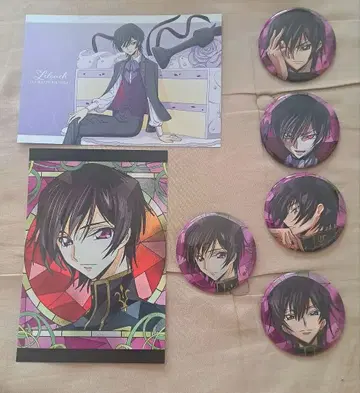 코드기어스 반역의 를르슈 Aure Glass 캔뱃지 를르슈