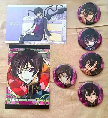 코드기어스 반역의 를르슈 Aure Glass 캔뱃지 를르슈