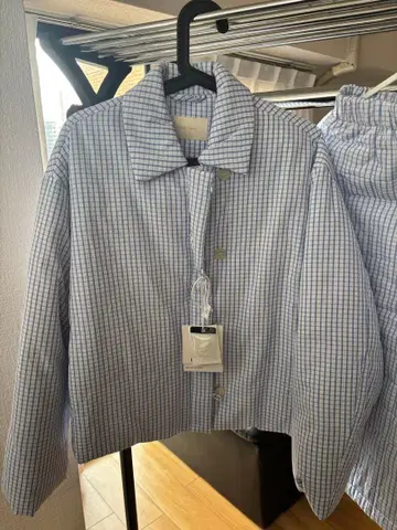 Babymoon 체크 무늬 자켓과 스커트 세트