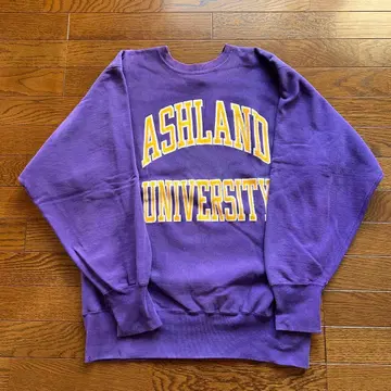 90s 챔피언 리버스 위브 퍼플 맨투맨 XL