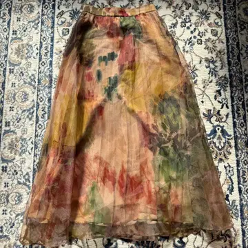 Ameri willow paint pleats skirt 아메리 스커트