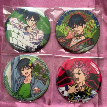 카리스마 모토하시 이오리 사루카와 사토시 캔뱃지