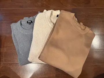 유니클로 x 2 무인양품 x 1 총 3점 알뜰 세트