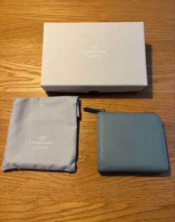 STANDARD SUPPLY L ZIP PURSE 색스 블루