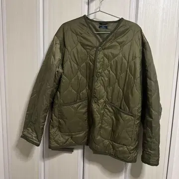 ITEMS URBAN RESEARCH 퀼팅 자켓 올리브