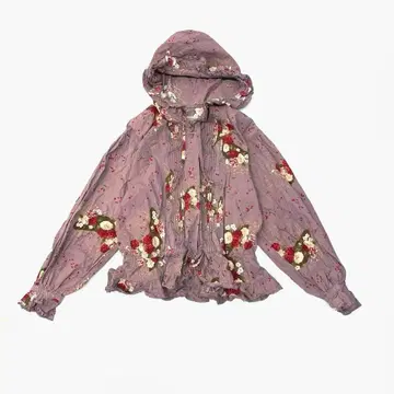 KETTY 코튼 100% 꽃무늬 프릴 긴팔 자켓 2858