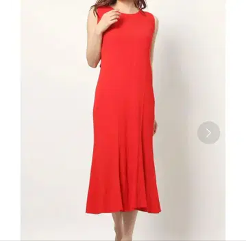 더블 리본 머메이드 니트 원피스 리랜드트루