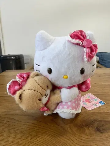 [ 새상품 ] 헬로키티 타이니참 페어 봉제 인형