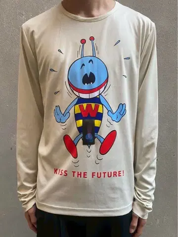 W&LT Puk-Puk Lenticular L/S Tee / Ivory