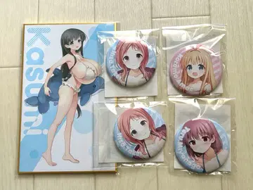 사키-saki- 온라인 복권 캔뱃지 미니 색지