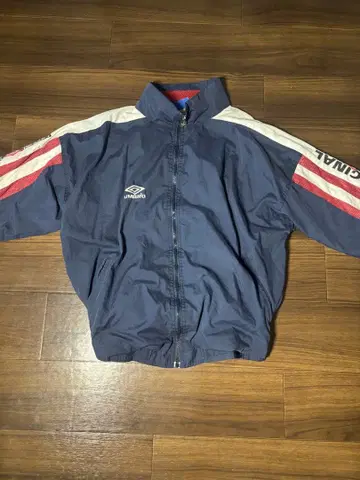 90s UMBRO 엄브로 트랙 자켓 자수 로고 빈티지
