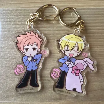 아크릴 스탠드 키링 오란고교 호스트부