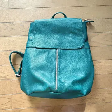 FIRANO 가죽 백팩 필라노 페이크 인조 가죽 그린 녹색