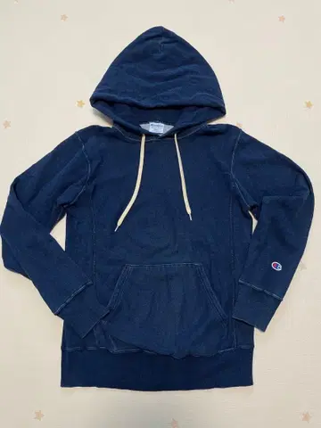 챔피언 리버스 위브 네이비 인디고 후드티 S