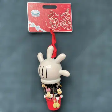 디즈니 스토어 크리스마스 오너먼트 열기구 미키 미니 새상품