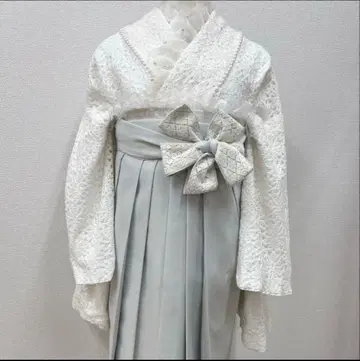 레이스 기모노 하카마 프릴 5종 세트 졸업 하카마 하카마 세트