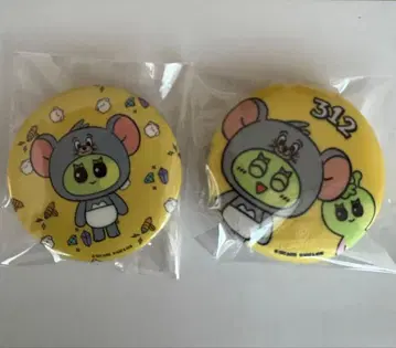 보이넥스트도어 이한 톰&제리 콜라보 캔뱃지 2개 세트