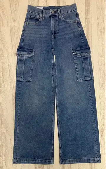 미사용 새상품 GAP 카고 데님