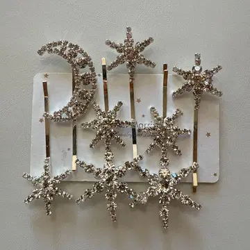 브라이덜 헤어 액세서리 6개 세트