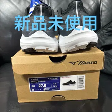 Mizuno Energy Runnerz 27.0cm 블랙