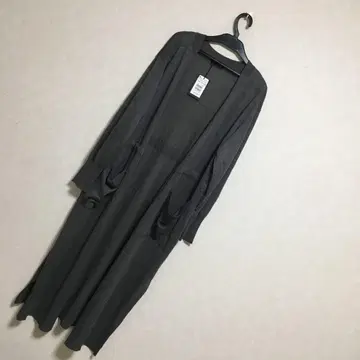 다크 그레이 롱 가디건 사이즈 38