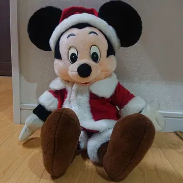 미키마우스 산타 의류 크리스마스 봉제 인형 대 쇼와 레트로
