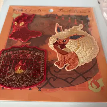 이브이 컬렉션 자수 스티커 부스터