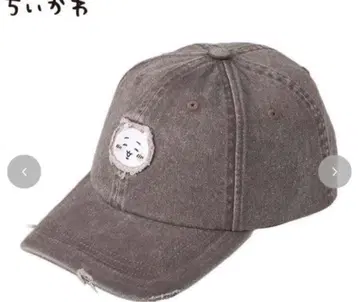 새상품 치이카와 데님 데미지 캡