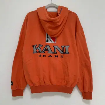 KANI 오렌지 집업 후드티 XL 속기모