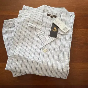 택 포함 새상품 Paul Stuart 스트라이프 파자마 LL 사이즈