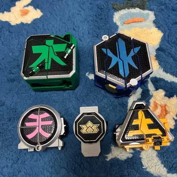 사무라이전대 신켄저 오리가미 4개 세트