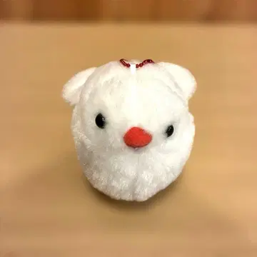 시마연가 봉제 인형 키링 화이트 새 봉제 인형