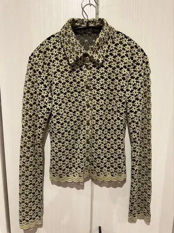 CLANE 3D Flower Lace Shirt