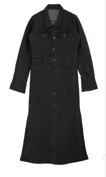 I LINE DENIM SHIRT DRESS