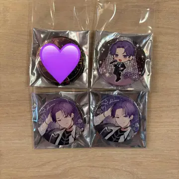 시마사카 시마 캔 배지 세트