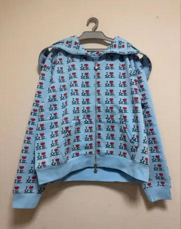 ashley williams I heart me 버터플라이 후디 L