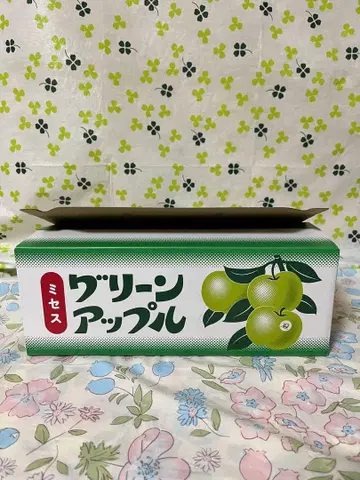 미세스 GREEN APPLE 파랑 사과 상자만