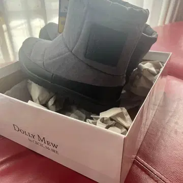 미사용 새상품 CECIL Mc BEE 부츠 L 그레이