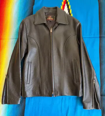 [래당] 블랙 가죽 자켓