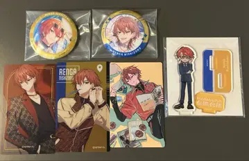 18TRIP 에이트리 니시조노 렌가 캔뱃지 캡캔 클리어 시트 전체 회의