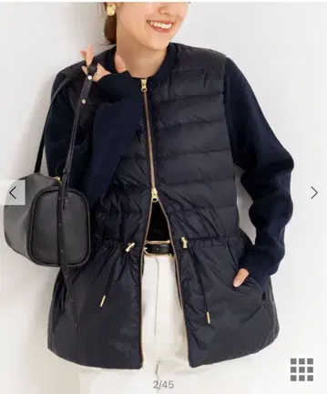 노리즈 [ TAION ] 별주 니트 콤비 다운 자켓 새상품급