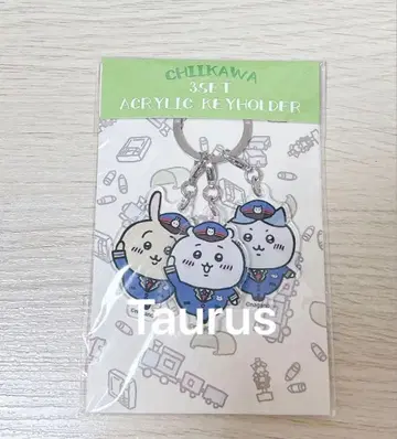 즉시 구매 가능 치이카와 (먼작귀) 3연 아크릴 키링 역무원