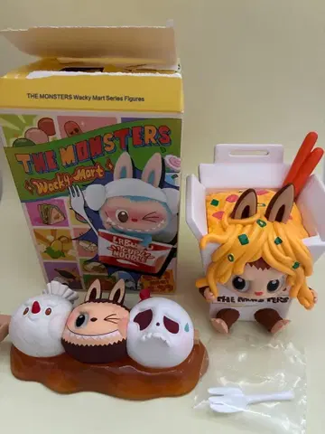 LABUBU 래브브 Wacky Mart 시리즈 피규어 POP MART