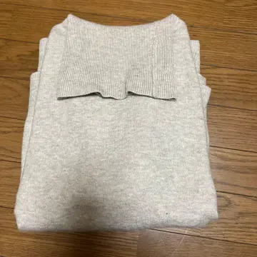 SONNY LABEL 그레이 리브 스웨터