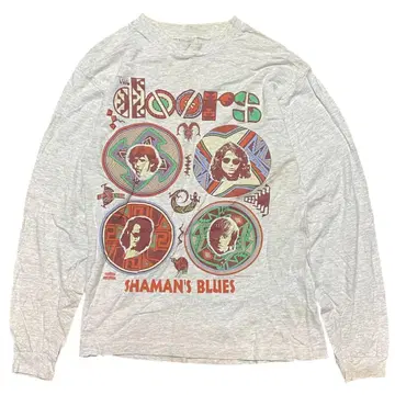 빈티지 THE doors Winterland 싱글 스티치 롱T