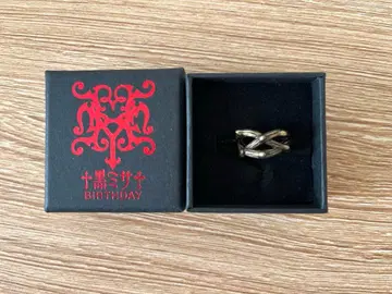 HYDE 2019 블랙 미사 BIRTHDAY 반지 M 사이즈