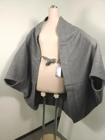 울 기모노 코디 외출하기 좋은 날 그레이 일본제