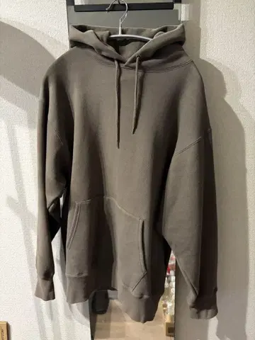 GOAT 헤비 웨이트 후드티 속기모 카키 size L