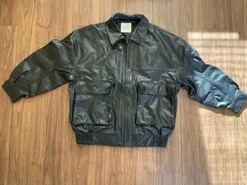 FREAK'S STORE 블랙 가죽 자켓