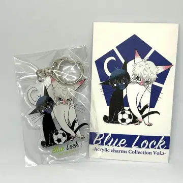 블루 록 블랙 고양이 디자인 RE:SHAZAM 이사기 나기 아크릴 키링